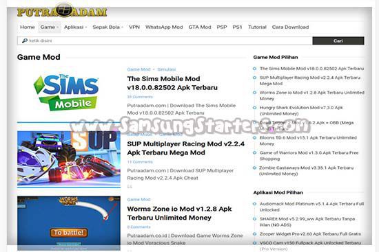 Situs Download Game APK PutraAdam