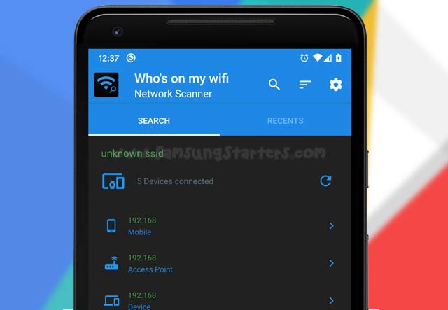 Aplikasi Cek Pengguna WiFi Android